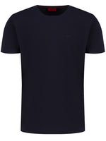 HUGO BOSS | Cotton Jersey Regular Fit T-Shirt- Dark Blue