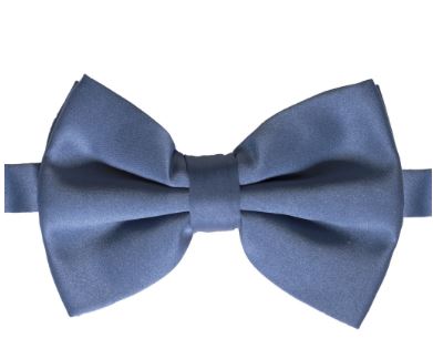 Satin Bowtie- Navy