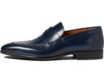 Classic Leather Loafers - Navy