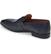 Classic Leather Loafers - Navy