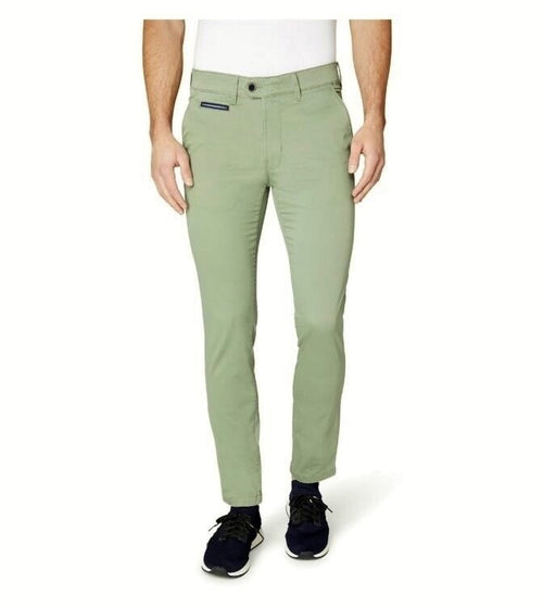 Organic Cotton Trousers - Olive Green