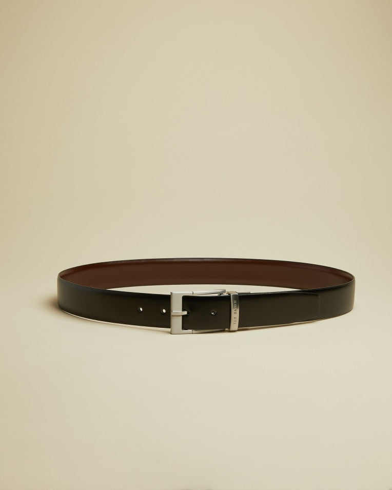 Reversible Leather Belt - Black/Brown