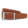 Reversible Leather Belt - Tan/Brown