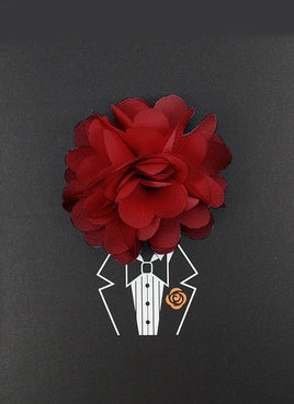 Burgundy Lapel Pin