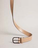 Smooth Leather Belt - Brown