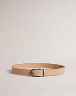 Smooth Leather Belt - Brown