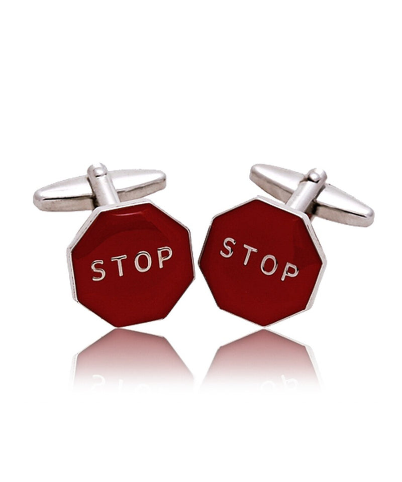 Stop Sign Cufflinks