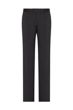 Solid Tuxedo Dress Pants- Black