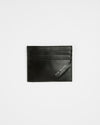 Embossed Leather Cardholder - Black