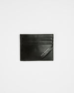 Embossed Leather Cardholder - Black