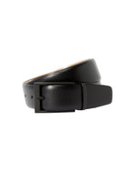 Reversible Leather Belt - Blk/Cream