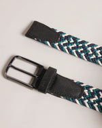 Stretch Woven Belt - Black