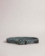 Stretch Woven Belt - Black