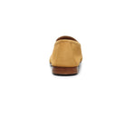 Suede Leather Loafers - Ocher