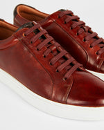 Leather Sneakers - Light Brown