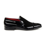 Patent Leather Loafer- Black